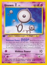 Unown [B] (39/64) [Neo Revelation (Unlimited)]