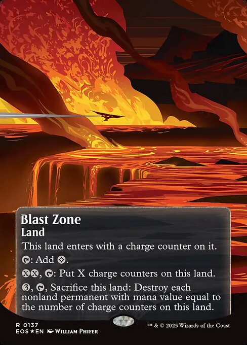 Blast Zone (137) [Edge of Eternities: Stellar Sights]
