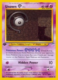 Unown [C] (057/105) [Neo Destiny (Unlimited)]