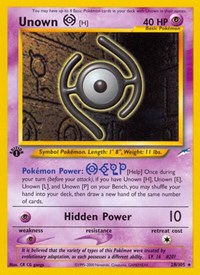 Unown [H] (028/105) [Neo Destiny]