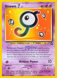 Unown [J] (38/53) [WoTC Promo]