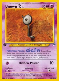 Unown [L] (086/105) [Neo Destiny]