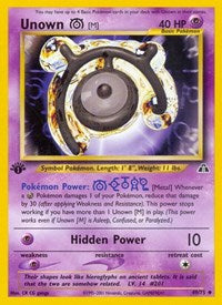 Unown [M] (49/75) [Neo Discovery (Unlimited)]