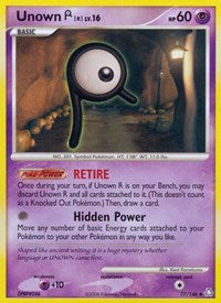 Unown (R) (77/146) [Legends Awakened]