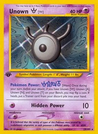 Unown [W] (029/105) [Neo Destiny (Unlimited)]