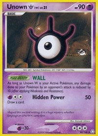Unown (W) (80/146) [Legends Awakened]