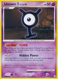 Unown (Y) (81/146) [Legends Awakened]