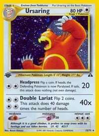 Ursaring (15) (15/75) [Neo Discovery (Unlimited)]