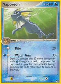 Vaporeon (006/017) [POP Series 3]