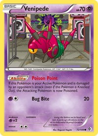 Venipede (72/149) [Boundaries Crossed]