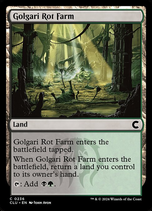 Golgari Rot Farm (236) [Ravnica: Clue Edition]