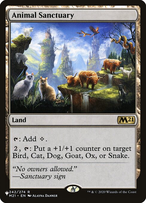 Animal Sanctuary (M21-242) [The List]