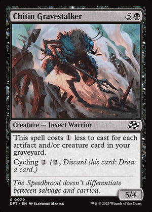 Chitin Gravestalker (79) [Aetherdrift]