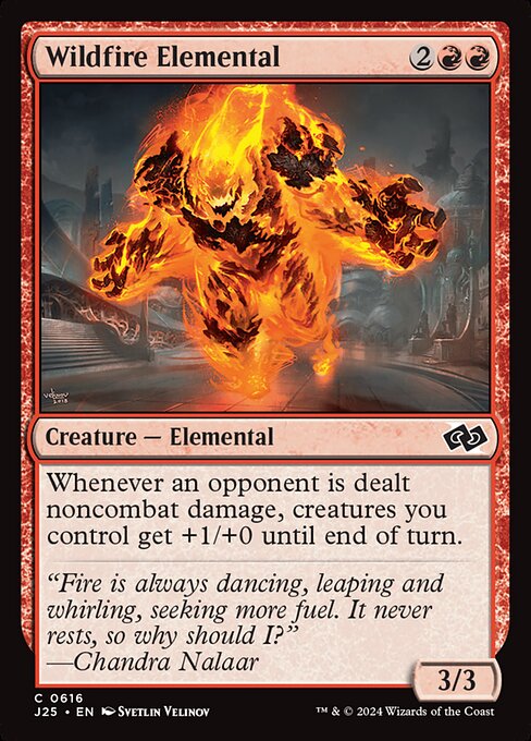 Wildfire Elemental (616) [Foundations Jumpstart]