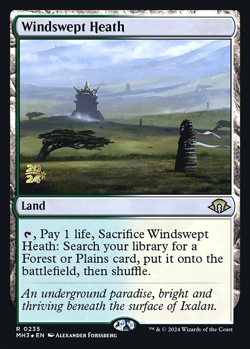 Windswept Heath (235s) [Modern Horizons 3 Promos]