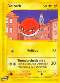 Voltorb (64) (064/147) [Aquapolis]