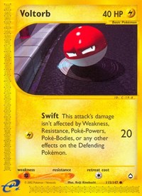 Voltorb (115) (115/147) [Aquapolis]
