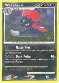 Weavile (40/130) [Diamond and Pearl]