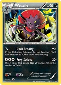 Weavile (70/99) [Next Destinies]