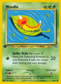 Weedle (70/75) [Neo Discovery]