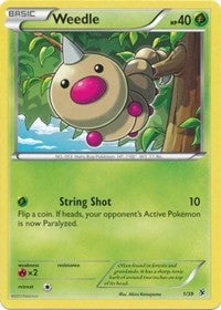 Weedle (1/39) [Kalos Starter Set]