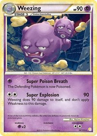 Weezing (34/123) [HeartGold SoulSilver]