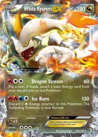 White Kyurem EX (103/149) [Boundaries Crossed]