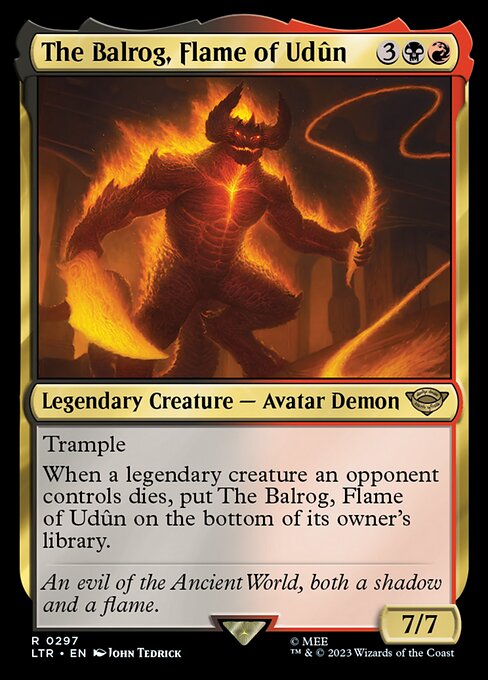 The Balrog, Flame of Udûn (297) [The Lord of the Rings: Tales of Middle-earth]
