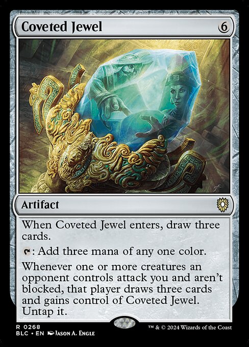 Coveted Jewel (268) [Bloomburrow Commander]