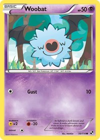 Woobat (50/114) [Black and White]