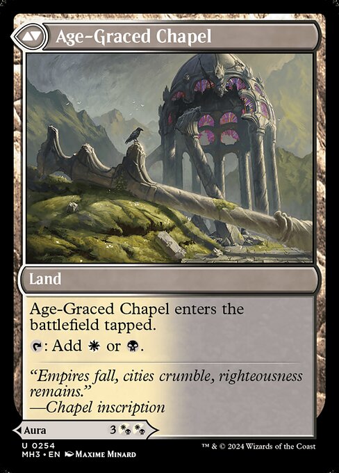 Glasswing Grace // Age-Graced Chapel (254) [Modern Horizons 3]