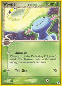 Wooper (Delta Species) (71/101) [Dragon Frontiers]