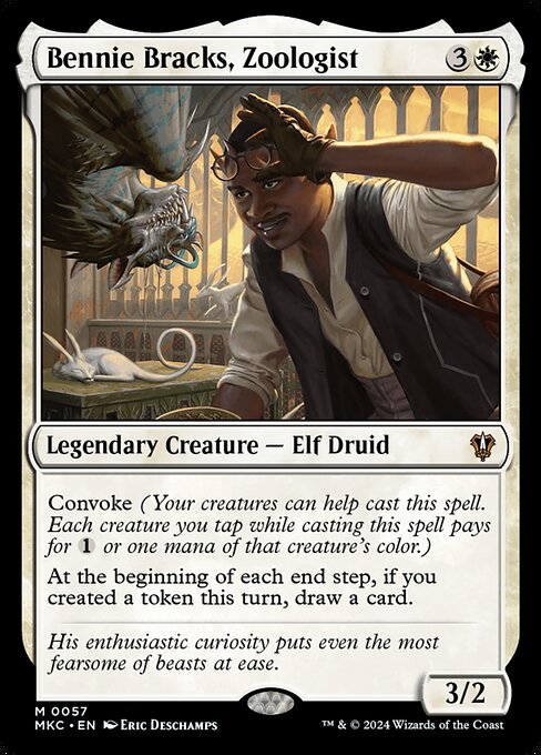 Bennie Bracks, Zoologist (57) [Murders at Karlov Manor Commander]
