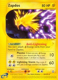 Zapdos (044/147) [Aquapolis]