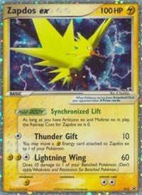 Zapdos ex - 033 (EX Collector's Window Tins) (033) [Nintendo Promos]