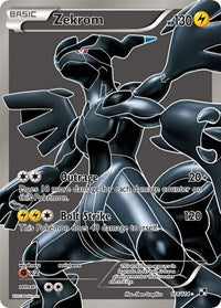 Zekrom (114 Full Art) (114/114) [Black and White]