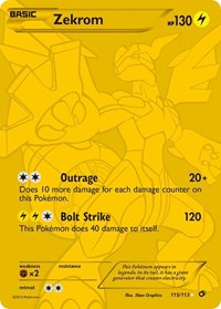 Zekrom (115 Full Art Secret Rare) (115/113) [Legendary Treasures]