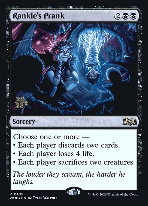 Rankle's Prank (102s) [Wilds of Eldraine Promos]