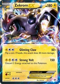 Zekrom EX (52/113) [Legendary Treasures]