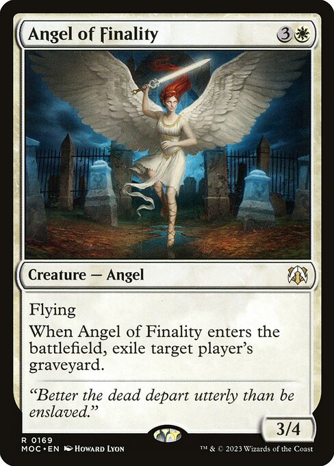 Angel of Finality (169) [March of the Machine Commander]