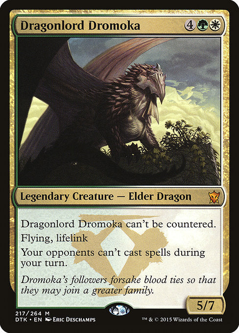 Dragonlord Dromoka (217) [Dragons of Tarkir]