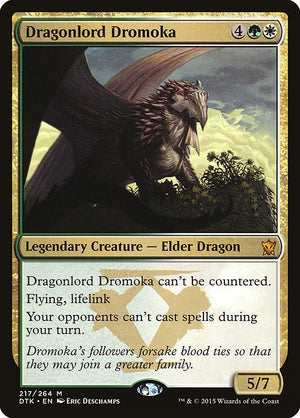 Dragonlord Dromoka (217) [Dragons of Tarkir]