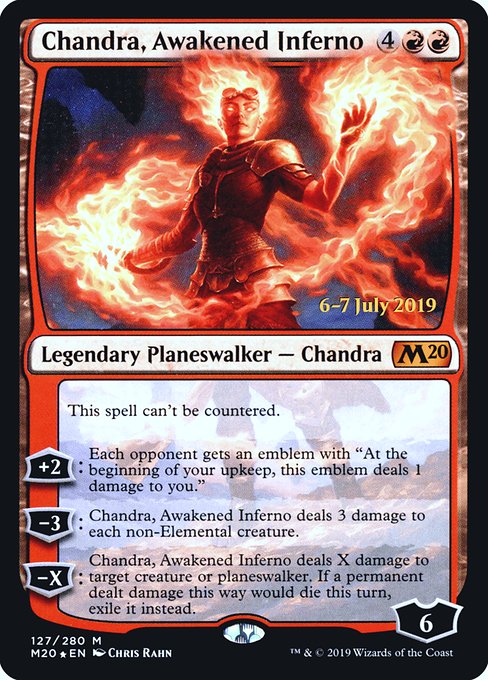 Chandra, Awakened Inferno (127s) [Core Set 2020 Promos]