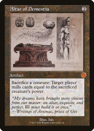 Altar of Dementia (66) [The Brothers' War Retro Artifacts]