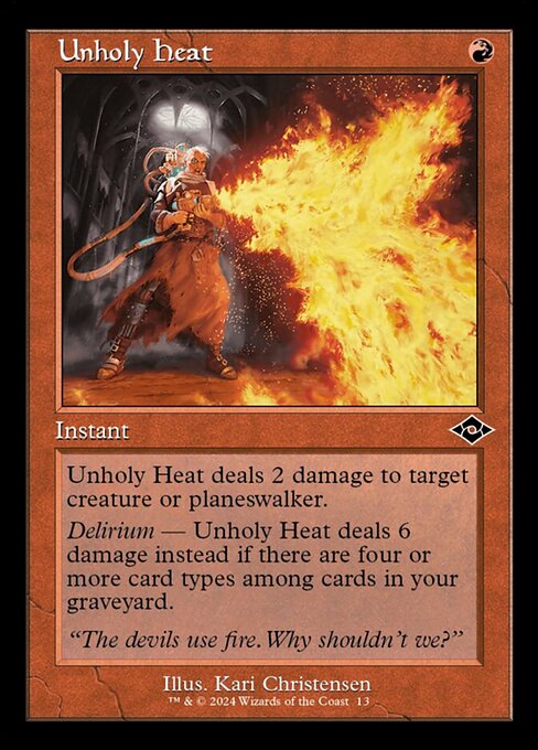 Unholy Heat (13) [Modern Horizons 2 Timeshifts]