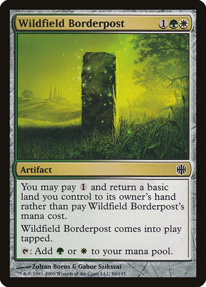Wildfield Borderpost (80) [Alara Reborn]
