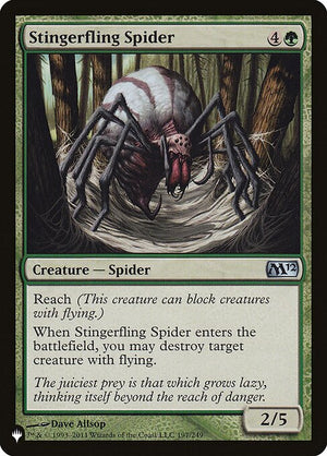Stingerfling Spider (M12-197) [The List]