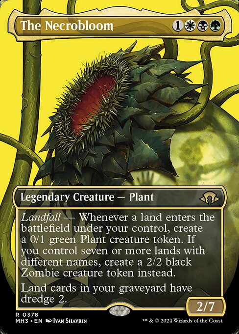 The Necrobloom (378) [Modern Horizons 3]