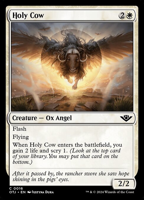 Holy Cow (16) [Outlaws of Thunder Junction]
