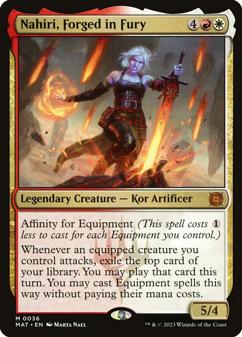 Nahiri, Forged in Fury (36) [March of the Machine: The Aftermath]